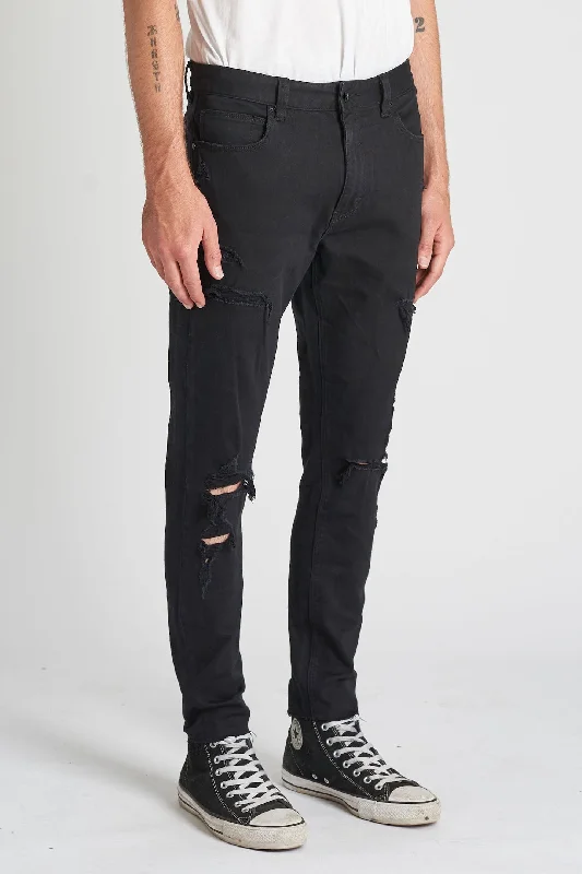 Men's neon - colored athletic shorts for high - visibility workoutsAbrand Mens Dropped Slim Rogue Jean Black Men's neon - colored athletic shorts for high - visibility workoutsAbrand Mens Dropped Slim Rogue Jean Black