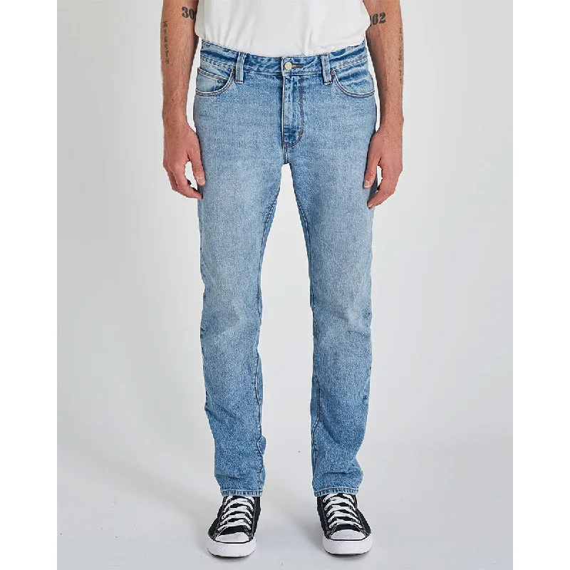 Men's distressed cotton shorts for a bohemian - inspired styleAbrand Mens Slim Dexter Jean Mid Vintage Blue Men's distressed cotton shorts for a bohemian - inspired styleAbrand Mens Slim Dexter Jean Mid Vintage Blue