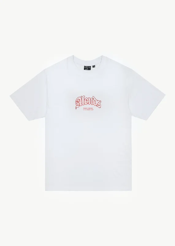 Men's moisture - wicking athletic t - shirts for intense workoutsAFENDS Mens Home - Retro Fit Tee - White Men's moisture - wicking athletic t - shirts for intense workoutsAFENDS Mens Home - Retro Fit Tee - White