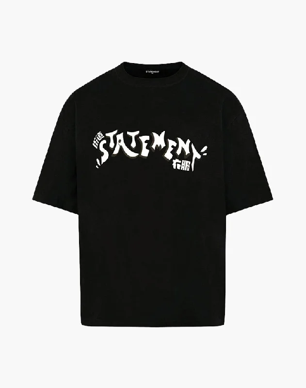 Men's antimicrobial t - shirts for odor - free freshness during travelASIA STREET TEE (BLACK) Men's antimicrobial t - shirts for odor - free freshness during travelASIA STREET TEE (BLACK)