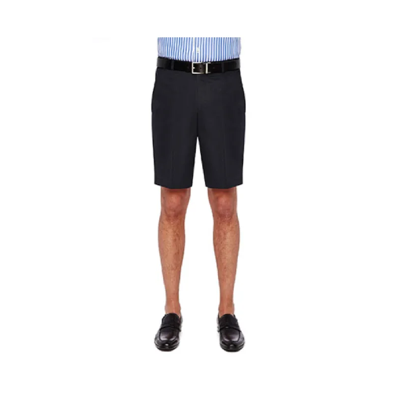 Men's checkered pattern wool shorts for a stylish winter layering optionBarwon Proair Short - Navy