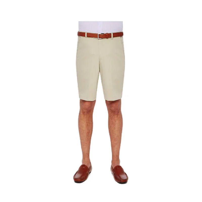 Men's pleated front twill shorts for a classic and sophisticated appearanceBarwon Proair Short - Sand