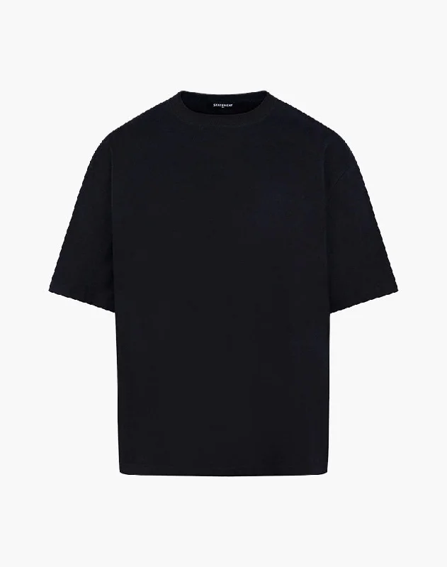 Men's v - neck muscle t - shirts for a body - building aestheticBASIC TEE (BLACK)