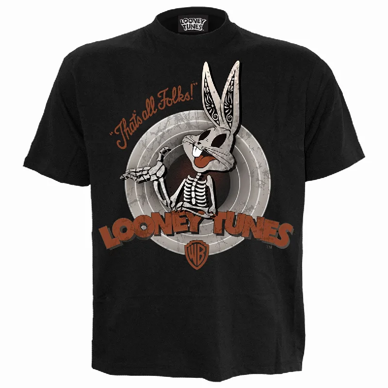 Men's polo t - shirts with a contrast collar for a preppy lookBUGS - SKULL - Front Print T-Shirt Black Men's polo t - shirts with a contrast collar for a preppy lookBUGS - SKULL - Front Print T-Shirt Black