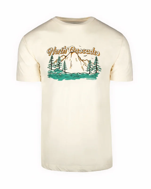 Men's printed Hawaiian t - shirts for tropical vacationsNorth Cascades S.S. T-Shirt