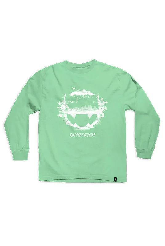 Men's lightweight performance t - shirts for running marathonsBASS BLIZZARD - Mint Long Sleeve T-Shirt Men's lightweight performance t - shirts for running marathonsBASS BLIZZARD - Mint Long Sleeve T-Shirt