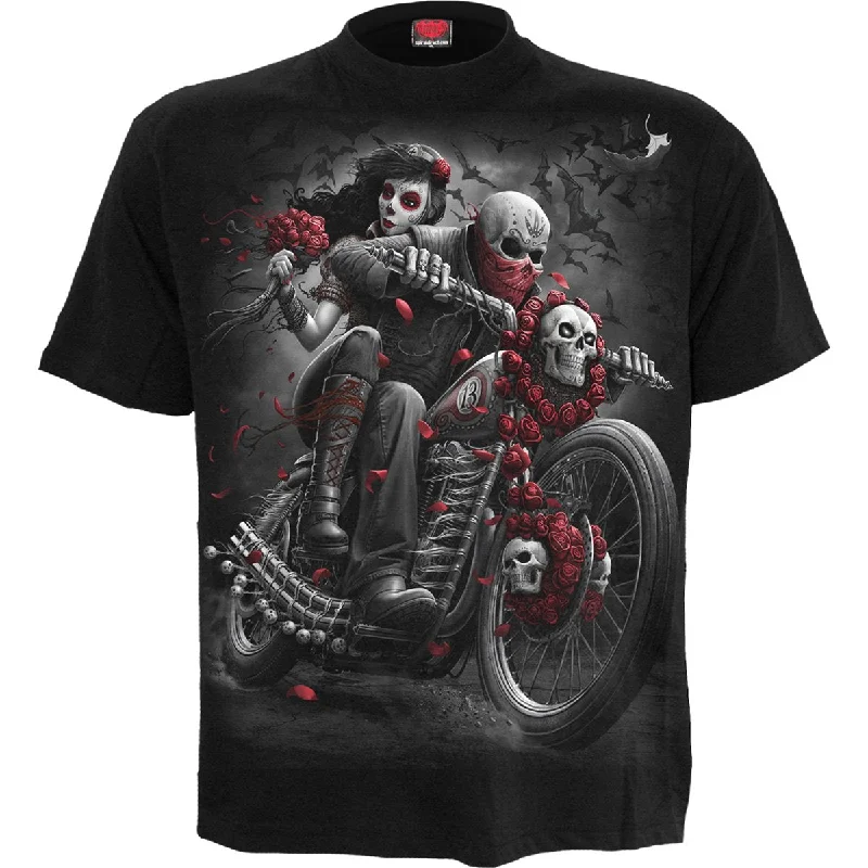 Men's ribbed t - shirts with a textured finish for added styleDOTD BIKERS - T-Shirt Black Men's ribbed t - shirts with a textured finish for added styleDOTD BIKERS - T-Shirt Black