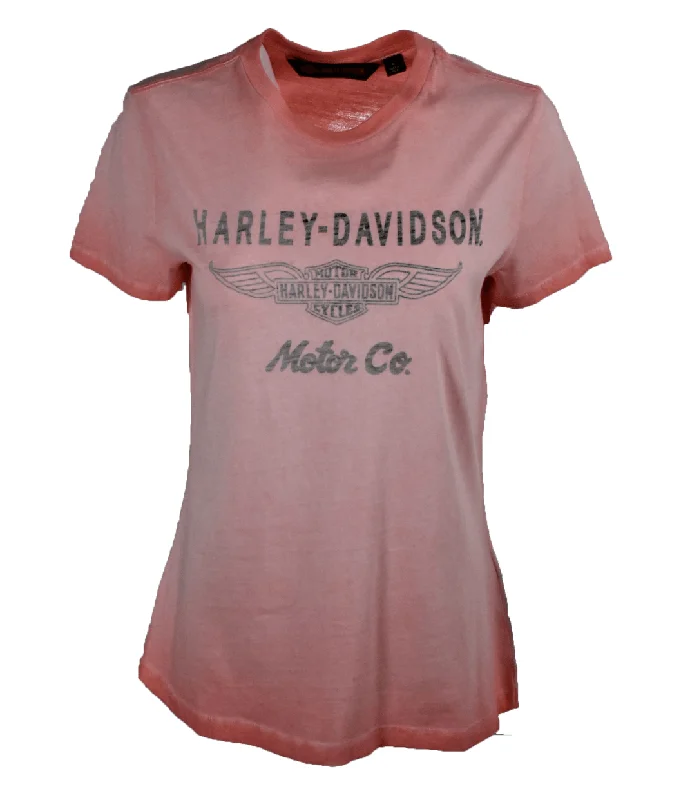 Men's short - sleeve linen t - shirts for summer beach outingsHD Branded Women's T-Shirt Pink Antique Street Faded Inside Out Print (S11) Men's short - sleeve linen t - shirts for summer beach outingsHD Branded Women's T-Shirt Pink Antique Street Faded Inside Out Print (S11)