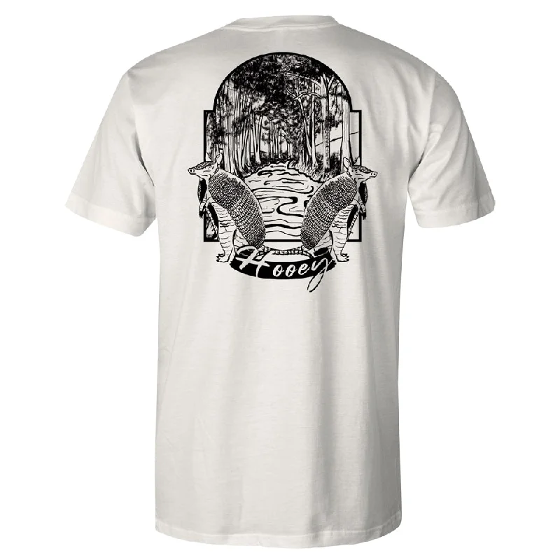 Men's organic cotton crew - neck t - shirts for everyday comfort"Hooey Roots" Cream T-shirt Men's organic cotton crew - neck t - shirts for everyday comfort"Hooey Roots" Cream T-shirt