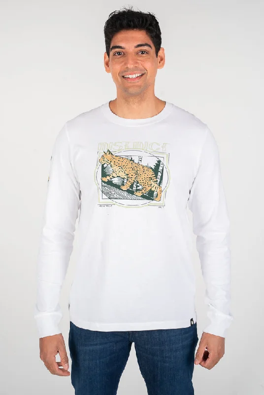 Men's short - sleeve linen t - shirts for summer beach outingsInstinct Vol. 7 Hi-Lo Long Sleeve T-Shirt Men's short - sleeve linen t - shirts for summer beach outingsInstinct Vol. 7 Hi-Lo Long Sleeve T-Shirt