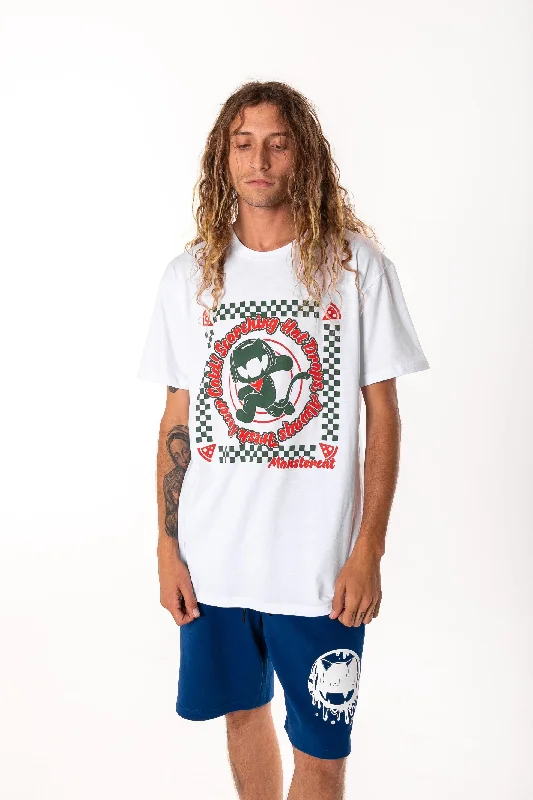 Men's antimicrobial t - shirts for odor - free freshness during travelHOT DROPS - White T-Shirt Men's antimicrobial t - shirts for odor - free freshness during travelHOT DROPS - White T-Shirt