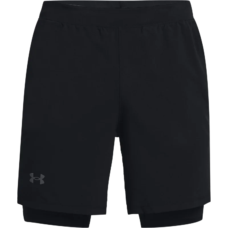 Men's zip - pocket canvas shorts for added functionality during travelMen's Launch 2-in-1 Short