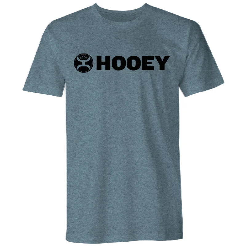 Men's moisture - wicking athletic t - shirts for intense workouts"Lock-Up" Denim w/Black Logo T-shirt Men's moisture - wicking athletic t - shirts for intense workouts"Lock-Up" Denim w/Black Logo T-shirt