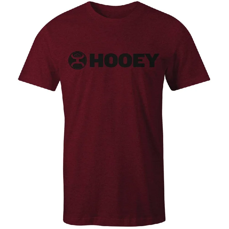 Men's ribbed t - shirts with a textured finish for added style"Lock-Up" Maroon Tee w/Black Logo Men's ribbed t - shirts with a textured finish for added style"Lock-Up" Maroon Tee w/Black Logo