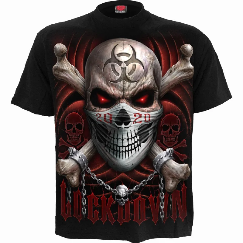Men's eco - friendly recycled t - shirts for sustainable fashion choicesLOCKDOWN 2020 - T-Shirt Black Men's eco - friendly recycled t - shirts for sustainable fashion choicesLOCKDOWN 2020 - T-Shirt Black