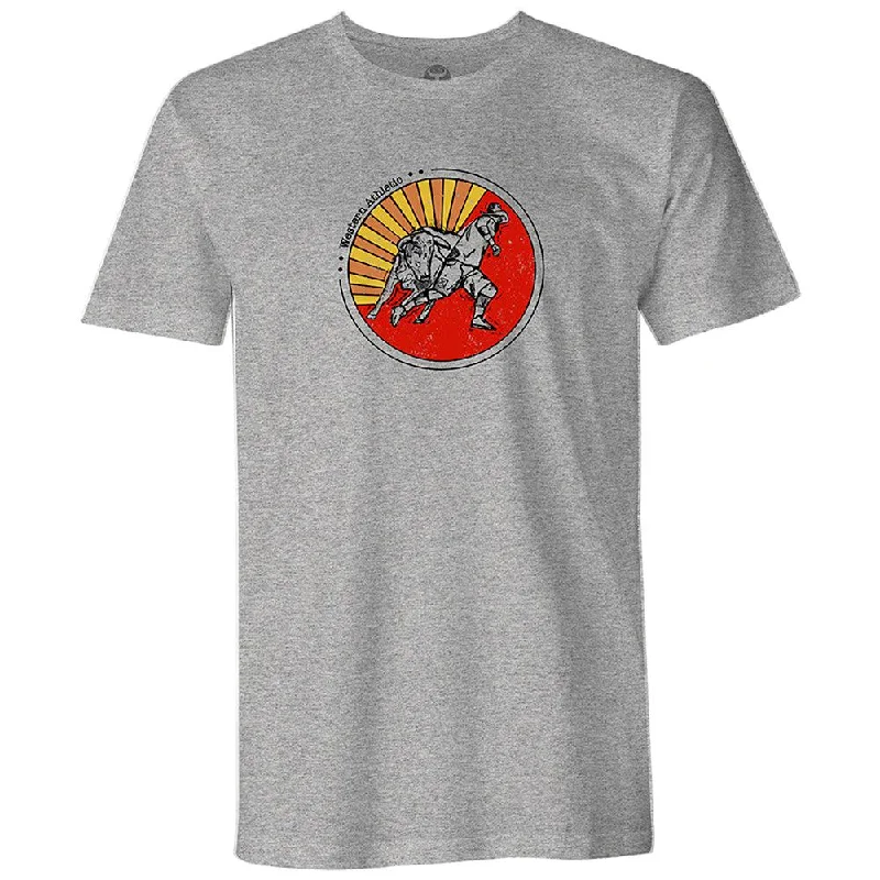 Men's plus - size pocket t - shirts with a classic look"Matador" Grey Tee