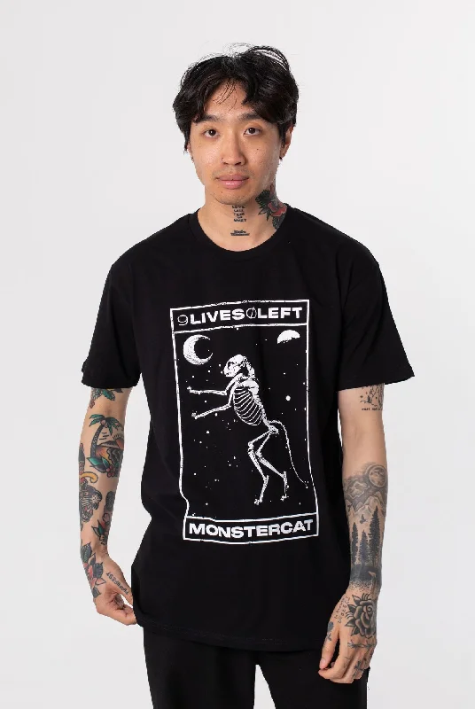 Men's button - front t - shirts with a unique artistic printTwilight - Black Short Sleeve T-Shirt Men's button - front t - shirts with a unique artistic printTwilight - Black Short Sleeve T-Shirt