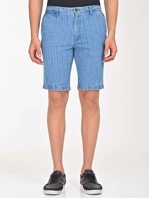 Men's elastic waistband lounge shorts for lazy weekends at homeMen Striped Cotton Shorts Men's elastic waistband lounge shorts for lazy weekends at homeMen Striped Cotton Shorts