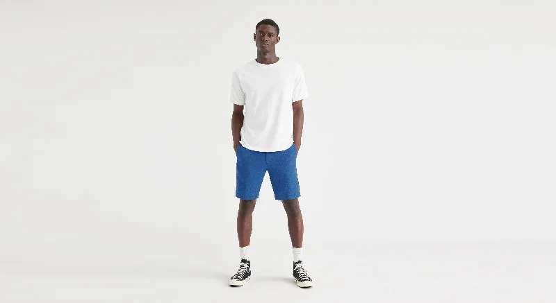 Men's side - stripe track shorts for a sporty running lookMen's Supreme Flex Modern Chino Short Men's side - stripe track shorts for a sporty running lookMen's Supreme Flex Modern Chino Short