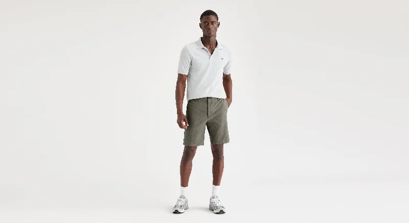 Men's zip - pocket canvas shorts for added functionality during travelMen's Supreme Flex Modern Chino Short Men's zip - pocket canvas shorts for added functionality during travelMen's Supreme Flex Modern Chino Short