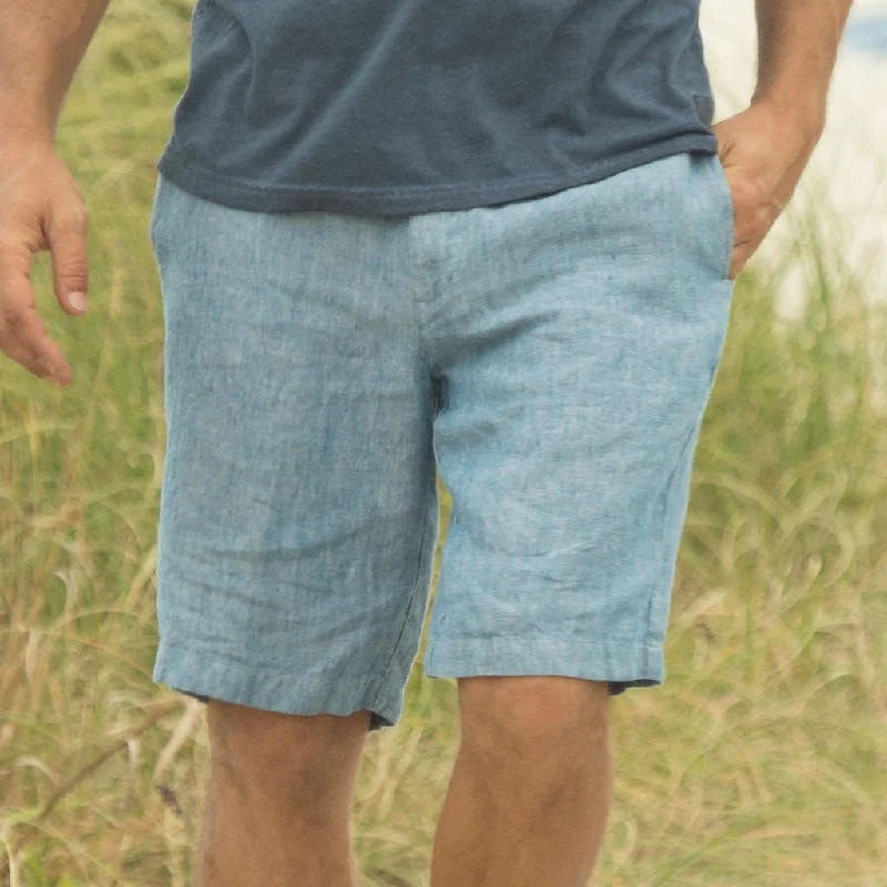 Men's moisture - wicking performance shorts for sweaty outdoor activitiesTruman Linen Short Men's moisture - wicking performance shorts for sweaty outdoor activitiesTruman Linen Short
