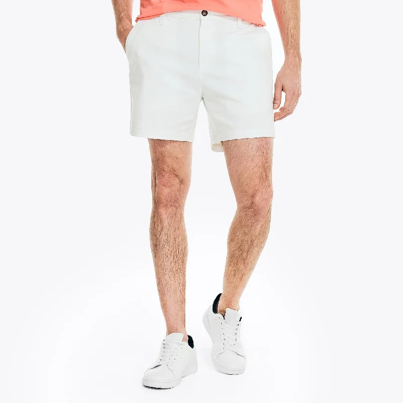 Men's distressed cotton shorts for a bohemian - inspired styleNautica Mens 6" Stretch Short Men's distressed cotton shorts for a bohemian - inspired styleNautica Mens 6" Stretch Short