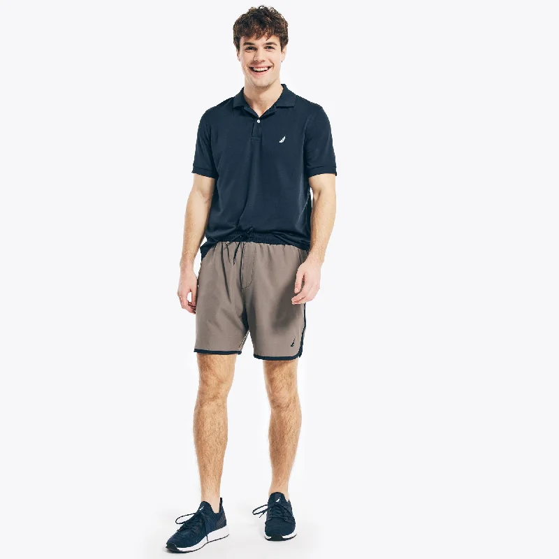 Men's floral print silk blend shorts for a unique night - out lookNautica Mens 7.5" Navtech Short Men's floral print silk blend shorts for a unique night - out lookNautica Mens 7.5" Navtech Short