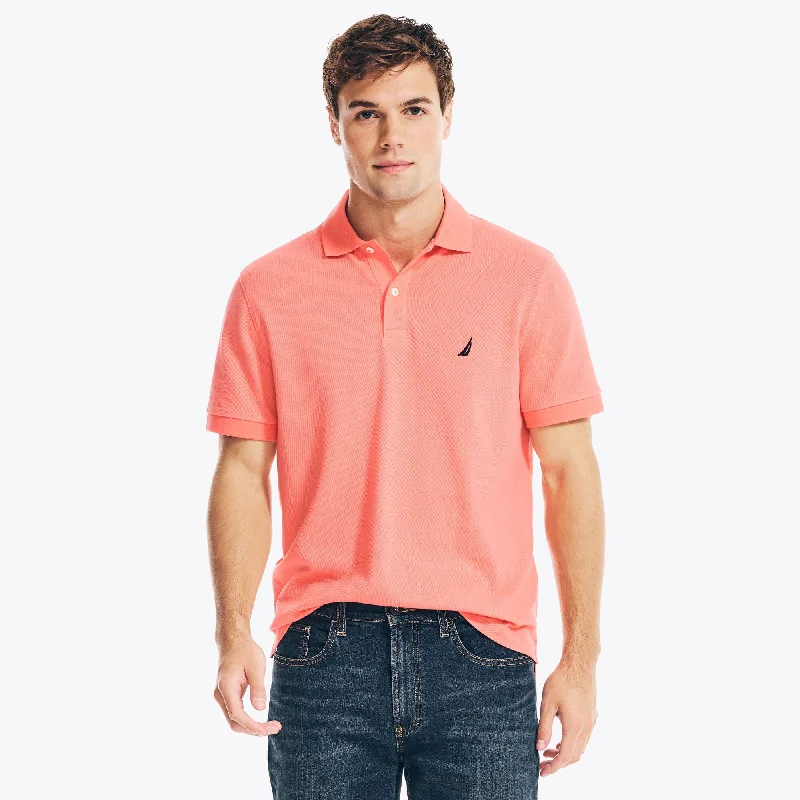 Men's polo t - shirts with a contrast collar for a preppy lookNautica Mens Classic Fit Deck Polo Men's polo t - shirts with a contrast collar for a preppy lookNautica Mens Classic Fit Deck Polo