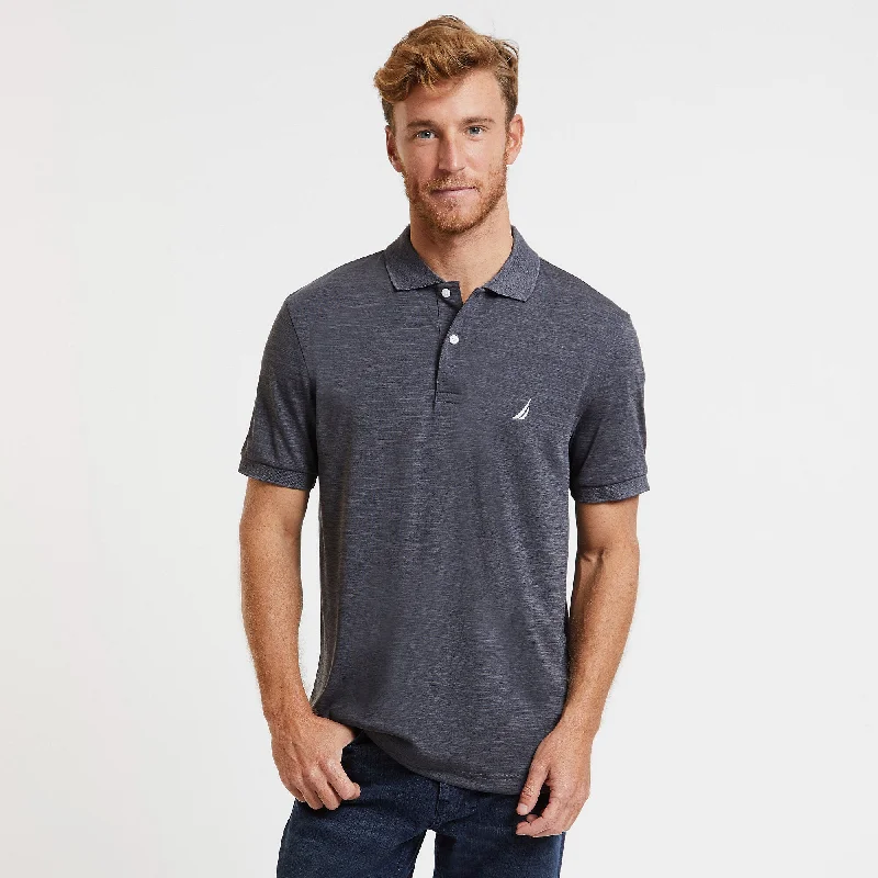 Men's antimicrobial t - shirts for odor - free freshness during travelNautica Mens Navtech Classic Fit Performance Polo
