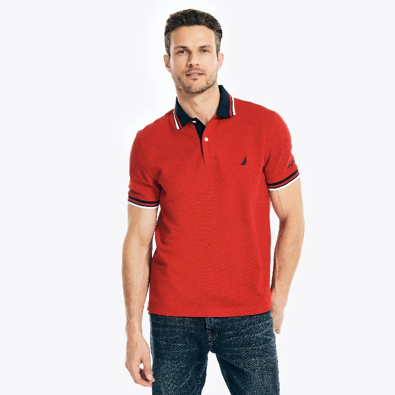 Men's smart - casual checkered t - shirts for semi - formal occasionsNautica Mens Classic Fit Solid Polo Men's smart - casual checkered t - shirts for semi - formal occasionsNautica Mens Classic Fit Solid Polo