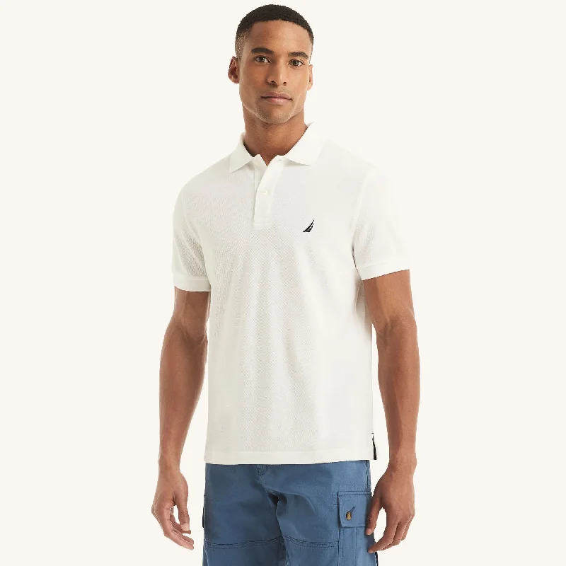Men's ribbed t - shirts with a textured finish for added styleNautica Mens Slim Fit Deck Polo Men's ribbed t - shirts with a textured finish for added styleNautica Mens Slim Fit Deck Polo