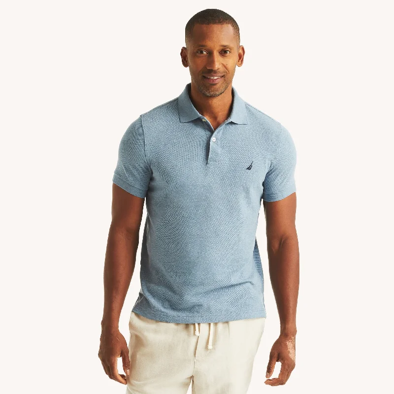 Men's mock - neck t - shirts with a modern and sleek styleNautica Mens Slim Fit Deck Polo Men's mock - neck t - shirts with a modern and sleek styleNautica Mens Slim Fit Deck Polo
