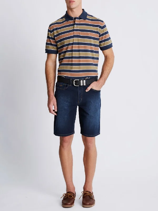 Men's pastel - colored cotton shorts for a spring - friendly outfitNicholson Denim Short