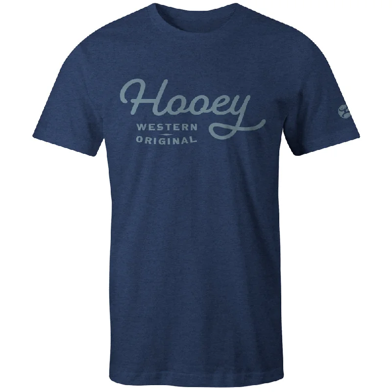 Men's printed Hawaiian t - shirts for tropical vacations"OG" Navy T-shirt