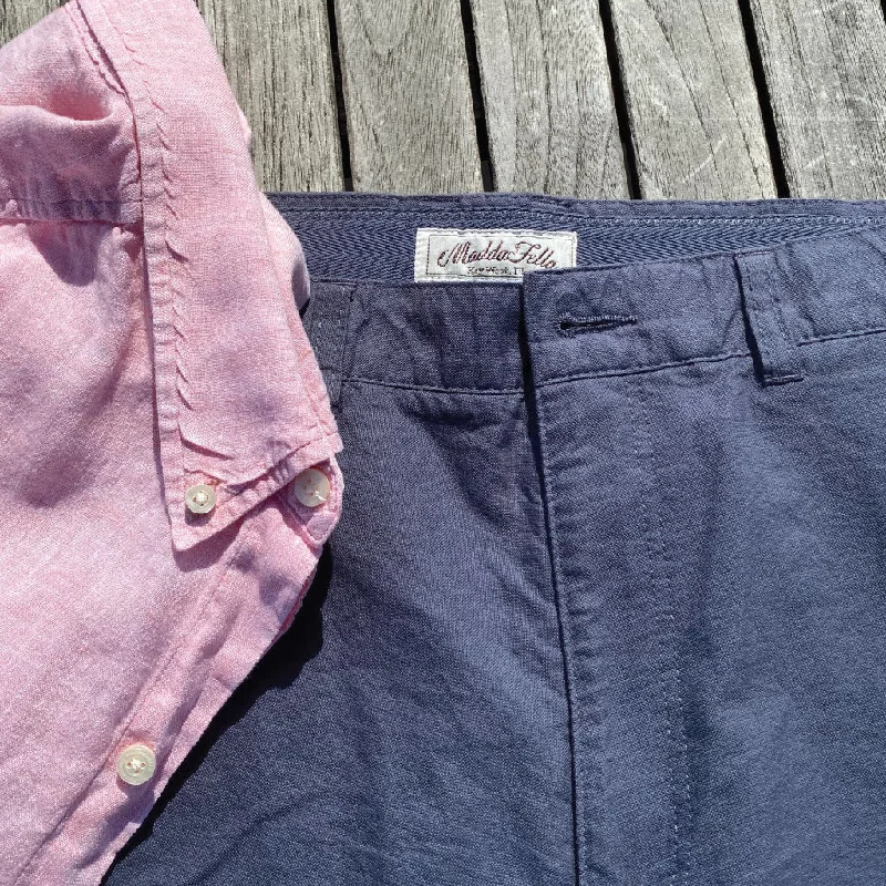 Men's zip - pocket canvas shorts for added functionality during travelCross Dye Oxford Shorts Men's zip - pocket canvas shorts for added functionality during travelCross Dye Oxford Shorts