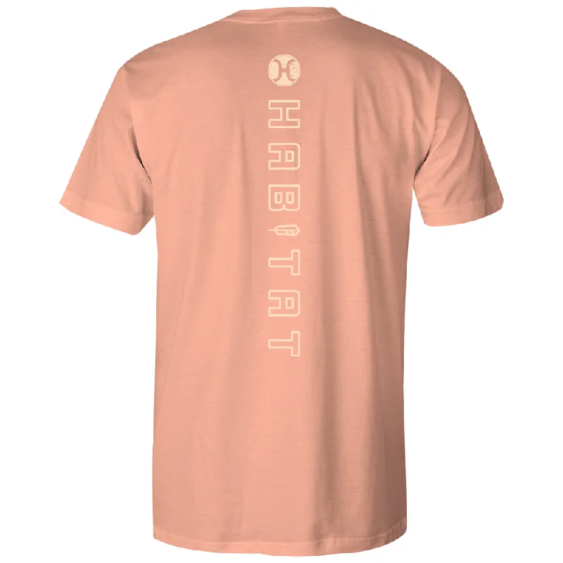 Men's eco - friendly recycled t - shirts for sustainable fashion choices"Racer" Adobe Habitat Spandex Blend Shirt Men's eco - friendly recycled t - shirts for sustainable fashion choices"Racer" Adobe Habitat Spandex Blend Shirt