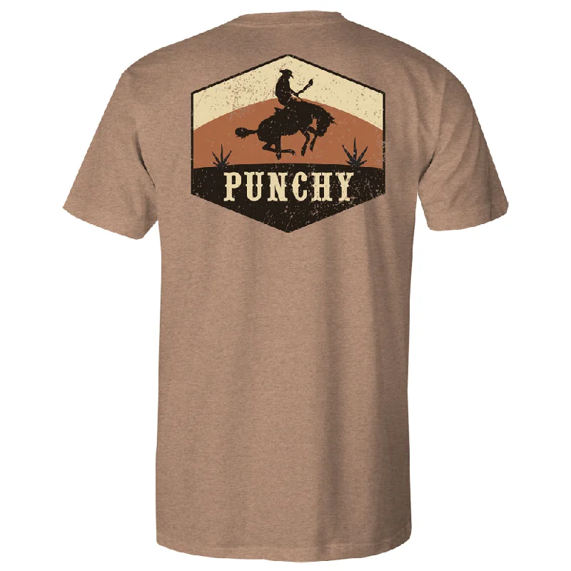 Men's long - sleeve henley t - shirts with button - down plackets"Ranchero" Sienna Heather T-shirt Men's long - sleeve henley t - shirts with button - down plackets"Ranchero" Sienna Heather T-shirt