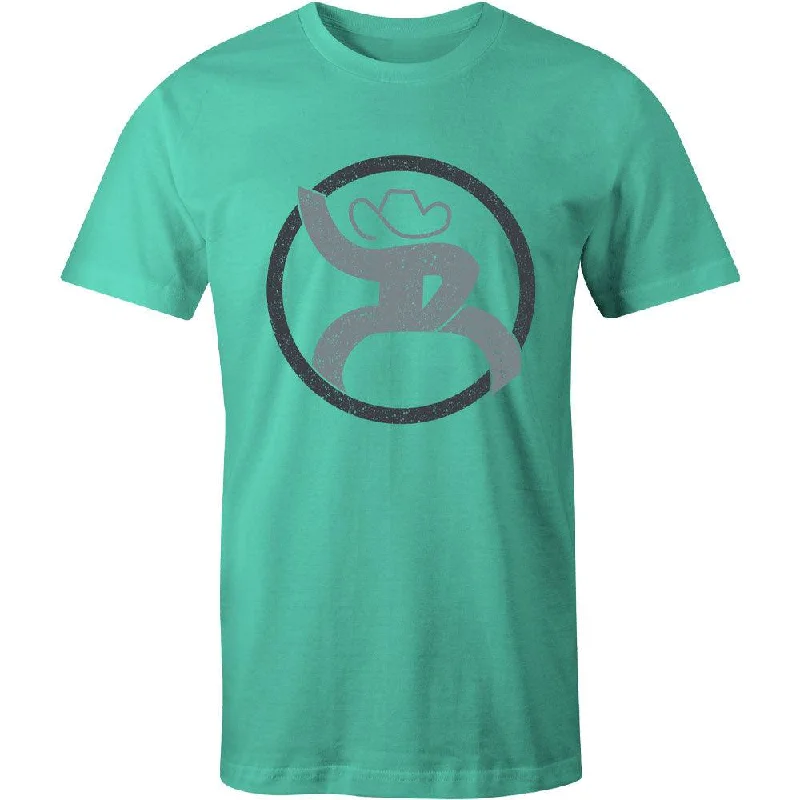 Men's plus - size pocket t - shirts with a classic look"Roughy 2.0" Teal T-Shirt