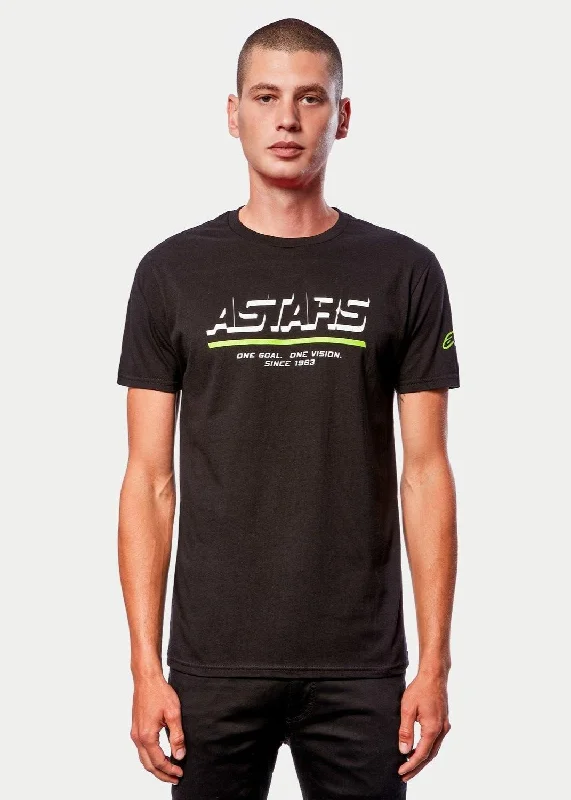 Men's short - sleeve linen t - shirts for summer beach outingsShadow Tee