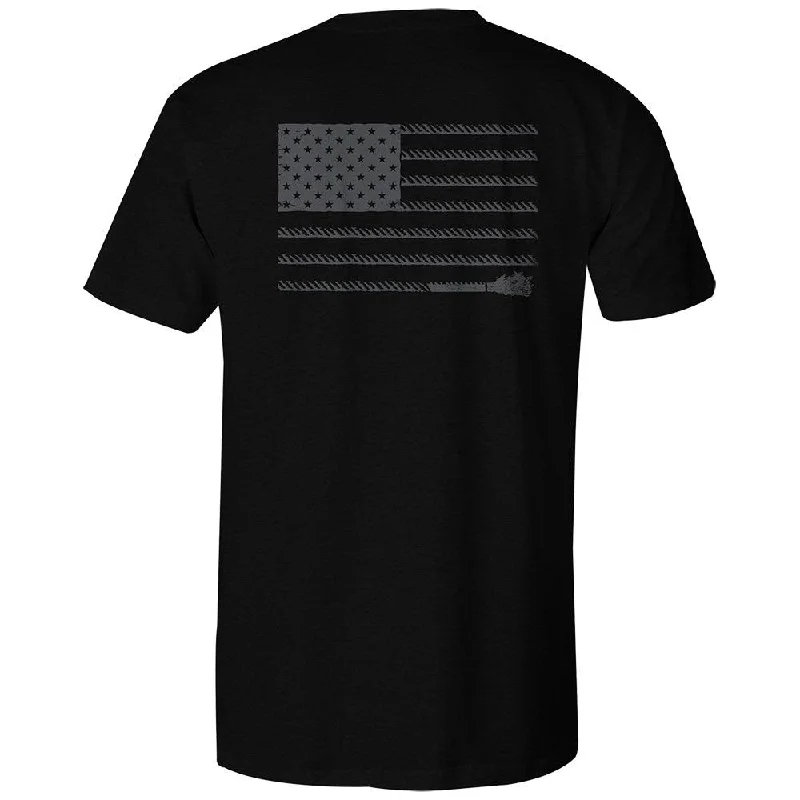 Men's plus - size pocket t - shirts with a classic look"Liberty Roper" Black Tee Shirt Men's plus - size pocket t - shirts with a classic look"Liberty Roper" Black Tee Shirt