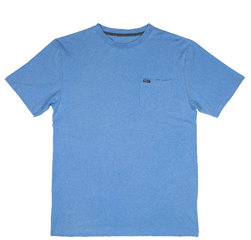 Men's antimicrobial t - shirts for odor - free freshness during travel"The San Jose" Sky Blue Tee Shirt Men's antimicrobial t - shirts for odor - free freshness during travel"The San Jose" Sky Blue Tee Shirt