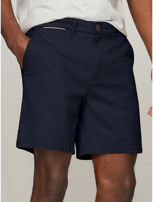 Men's distressed cotton shorts for a bohemian - inspired styleTommy Hilfiger Men's Regular Fit 7" Tommy Short Men's distressed cotton shorts for a bohemian - inspired styleTommy Hilfiger Men's Regular Fit 7" Tommy Short