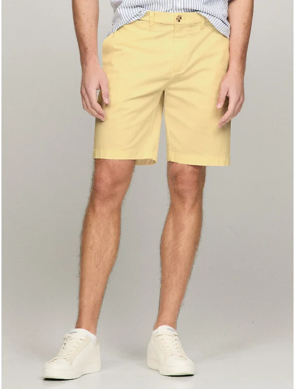 Men's ripped denim shorts for a trendy streetwear aestheticTommy Hilfiger Men's Straight Fit Twill 9" Chino Short Men's ripped denim shorts for a trendy streetwear aestheticTommy Hilfiger Men's Straight Fit Twill 9" Chino Short