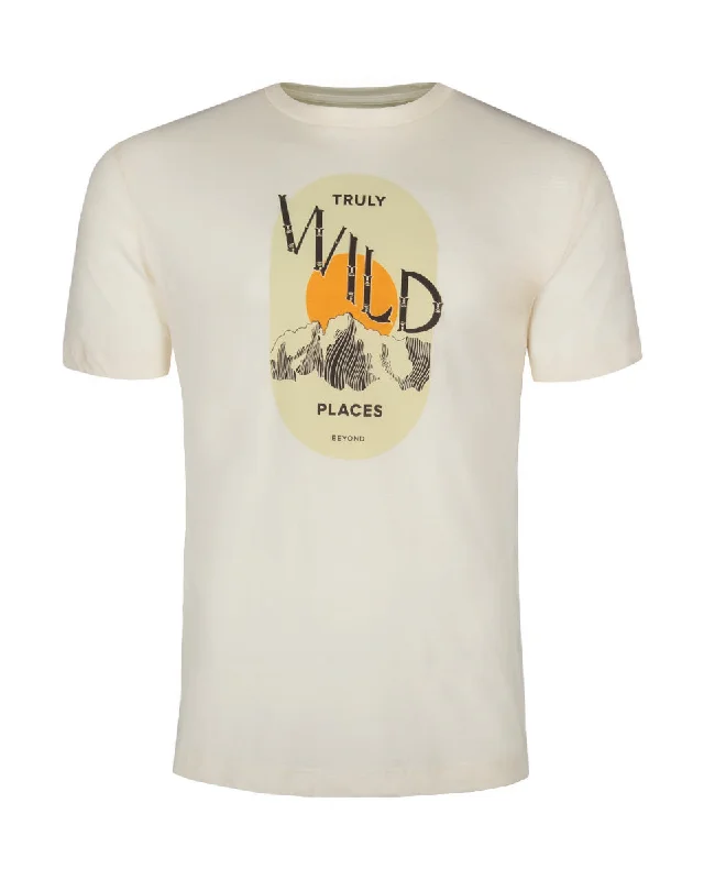 Men's ribbed t - shirts with a textured finish for added styleTruly Wild Places S.S. T-Shirt Men's ribbed t - shirts with a textured finish for added styleTruly Wild Places S.S. T-Shirt