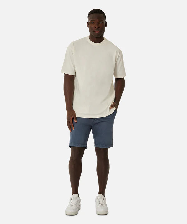 Men's adjustable - length convertible shorts for versatile useIndustrie - The Washed Cuba Short - Indigo Men's adjustable - length convertible shorts for versatile useIndustrie - The Washed Cuba Short - Indigo
