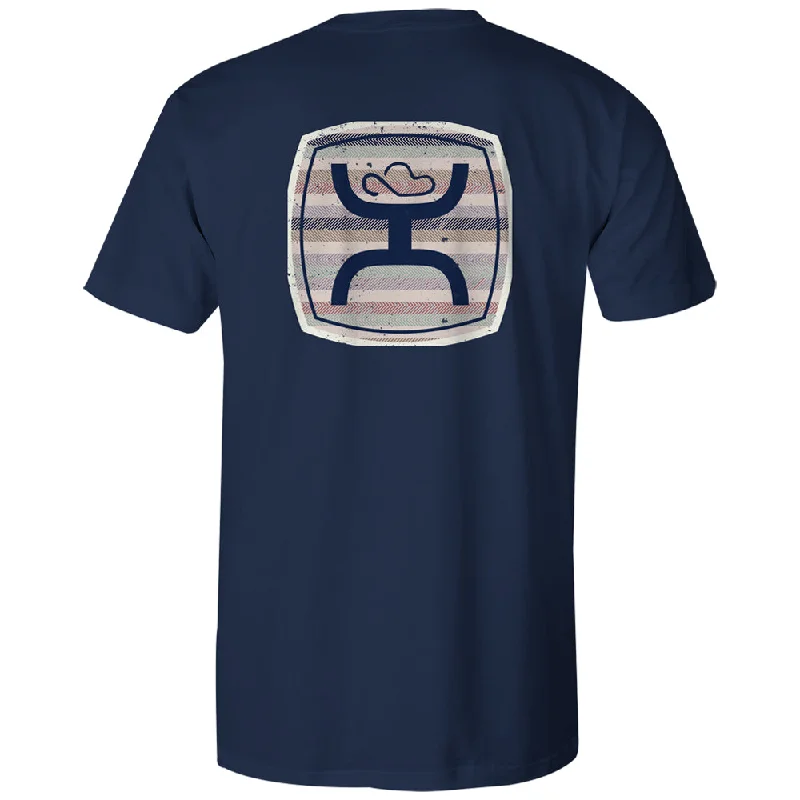 Men's tie - dye t - shirts with a bohemian style"Zenith" Navy w/Multi Color Pattern T-shirt Men's tie - dye t - shirts with a bohemian style"Zenith" Navy w/Multi Color Pattern T-shirt